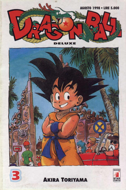 vintagemanga:  TORIYAMA Akira (鳥山明 ), Dragon Ball Italian covers 01 