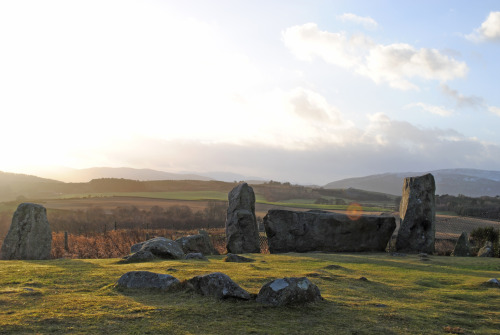 ancientart: The Tomnaverie Stone Circle, near Tarland, Aberdeenshire, Scotland. It took us