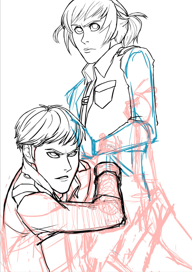 OH LOOK ANOTHER WIP THAT NOBODY ASKED FOR, OH WELL. &gt;&gt;;;  I&rsquo;m