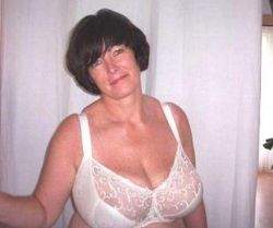 Kbloodsta:      Gorgeous Set Of Knockers In A White Bra. This Mature Babe Is What