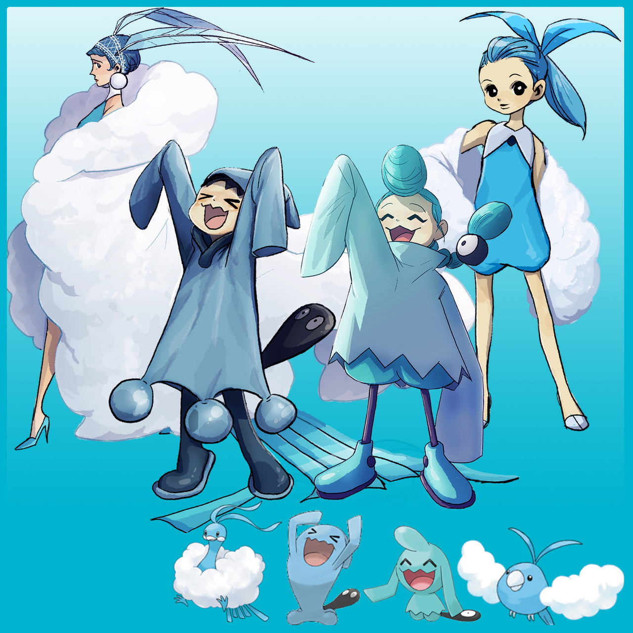 tamtamdi:      💎  ❄️💎Blue Pokémon💎❄️   💎     Collected some