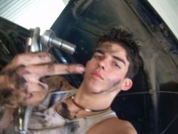 slavethompson:boywife19yo:  LOVE that mix of baby face and cocky attitude. He can have me any way he wants   Sexy Freeman Sir