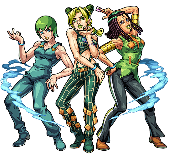 stone ocean characters Diavol013 - Illustrations ART street