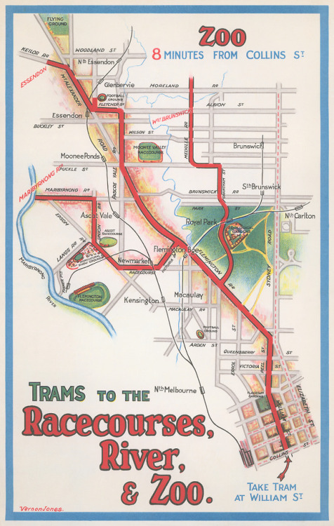 Sex transitmaps: Historical Maps: Melbourne Tram pictures