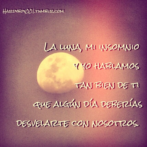 Y entonces, te pensé...