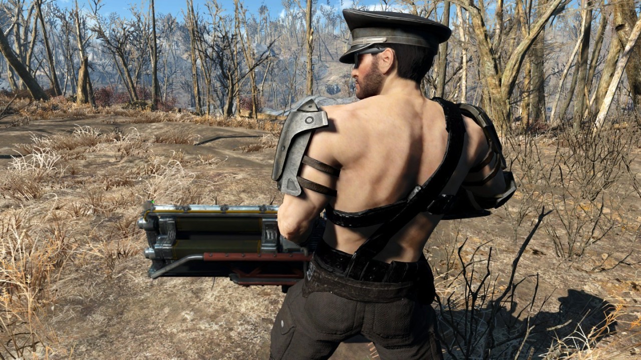 saiyuri-thedragonborn:  I was just mixing up mods and got this result… @__@ 