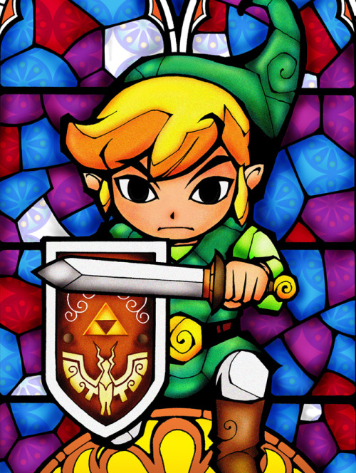 gamefreaksnz:  LINK’ED IN The Legend of Zelda - has come to Blik with 8 new stained glass wall decals.