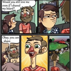 victoriakarr:  beardbalm:  Haha! I’m afraid