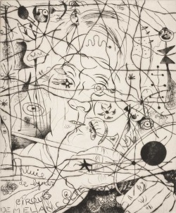 the-cinder-fields: Joan Miró with Louis