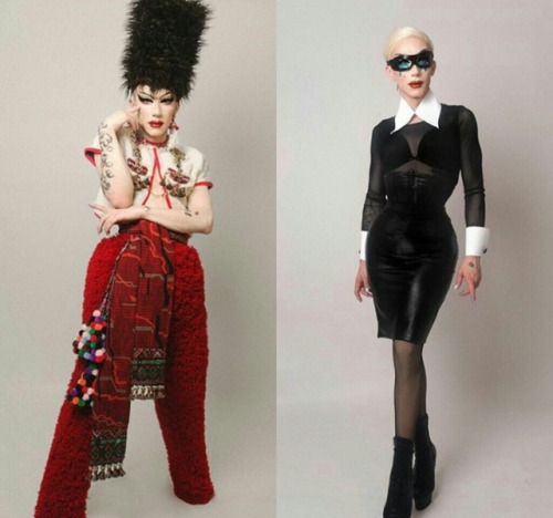 genderisaconstruct-tearitapart:Sasha Velour’s drag race look book