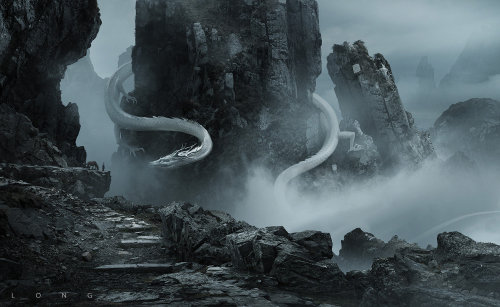 cinemagorgeous: Long by concept artist Guodong Zhao.