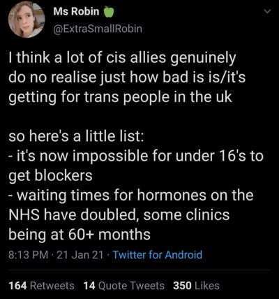 Some Information About What Is Happening In The UK With Regards To Trans Rights. Thank You @wxntersolider