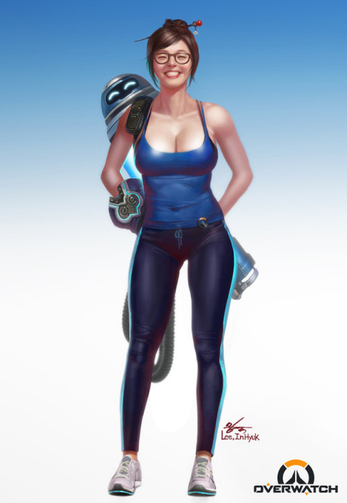 Over Watch - Mei  InHyuk Lee www.artstation.com/artwork/D20l0