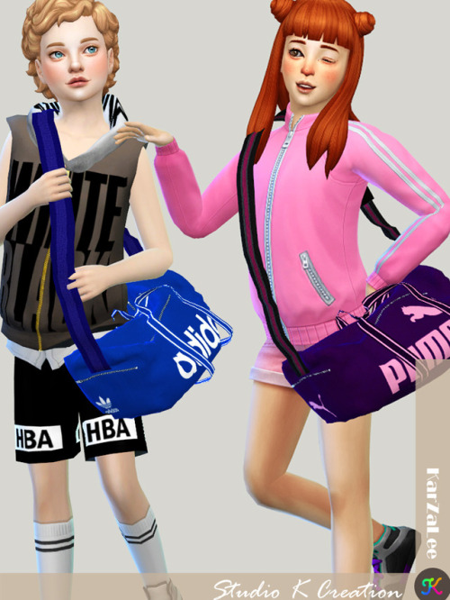 studio-k-creation:  Sports bag (S4CC) standalone / 26 swatches  / new mesh by me / base game / 
