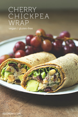 veganrecipecollection:  (via Cherry Chickpea