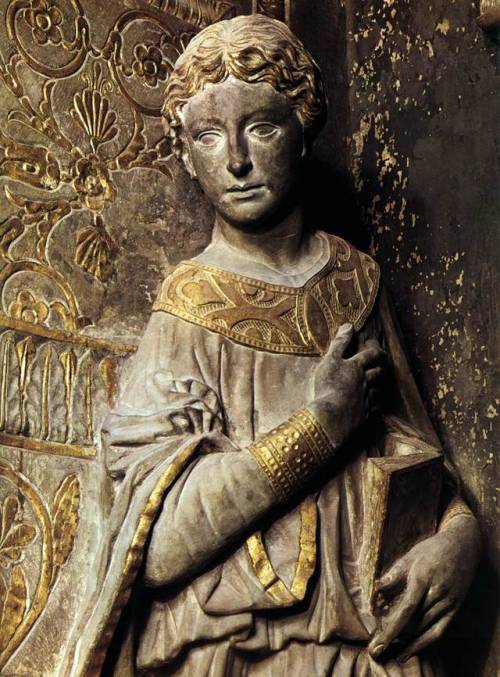 ars-videndi:Donatello (Donato di Niccolò di Betto Bardi; Florence, c.1386 - 1466), Annunciation, c.1