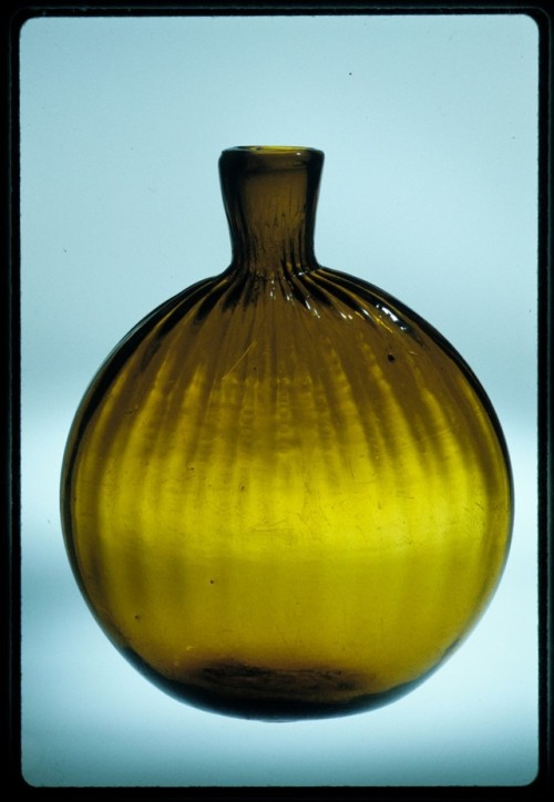 met-american-decor:Bottle, American Decorative ArtsMedium: Blown molded glassRogers Fund, 1938Metrop