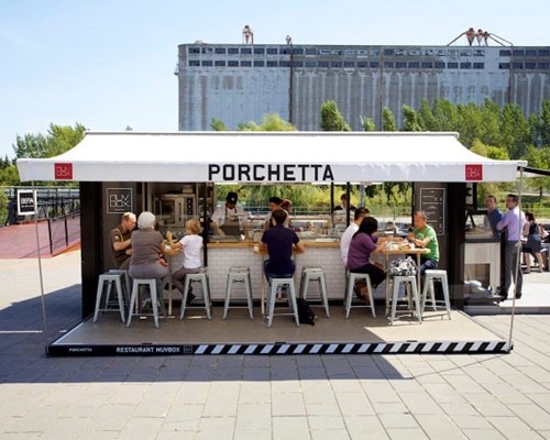 prefabnsmallhomes - Porchetta Box shipping container bistro,...