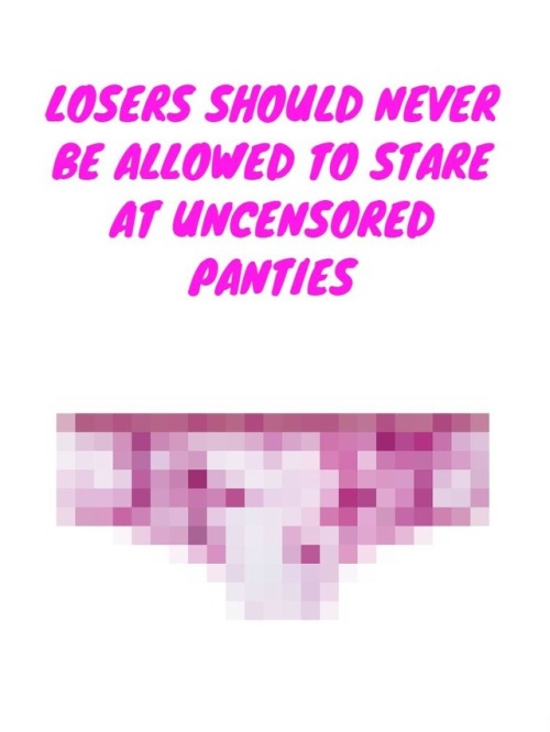 victoriasecretcensored:Don’t you agree loser? 