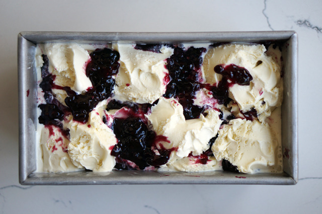 sweetoothgirl: Peanut Butter and Jelly Ice Cream Sandwich 