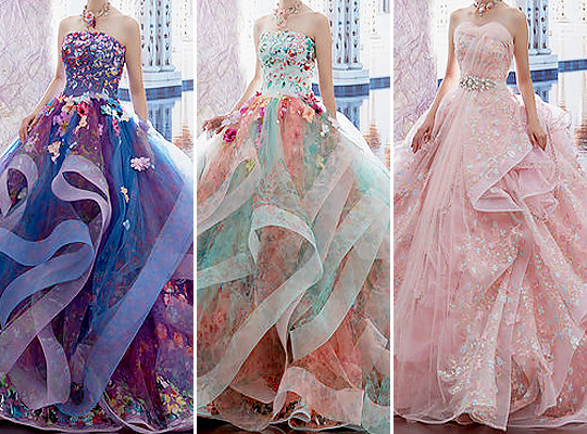 inkxlenses:Princess Wedding Ball Gowns by Stella de Libero (4/?)