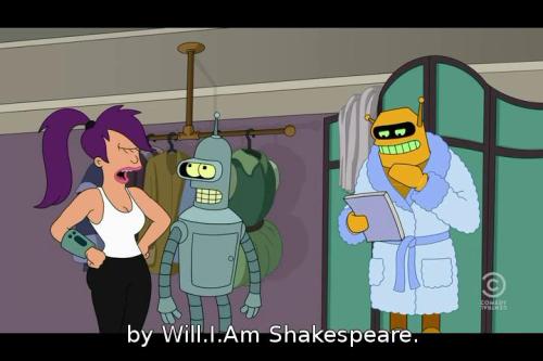 Porn By Will. I. Am Shakespeare Futurama 7x04 photos