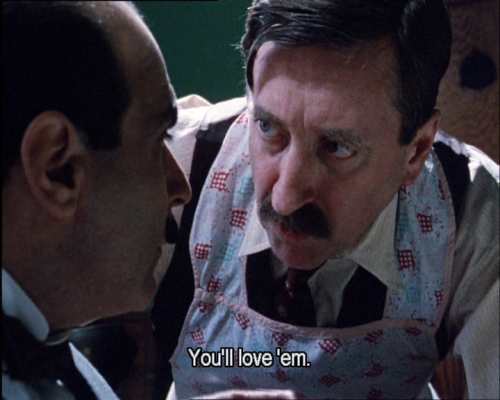 maisouipoirot:JAPP: Well, let you taste some proper English cooking. That’s your mashed potato