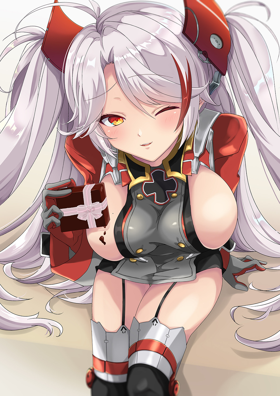 ファンアート アズールレーン プリンツ オイゲン アカツキ Akatsuki