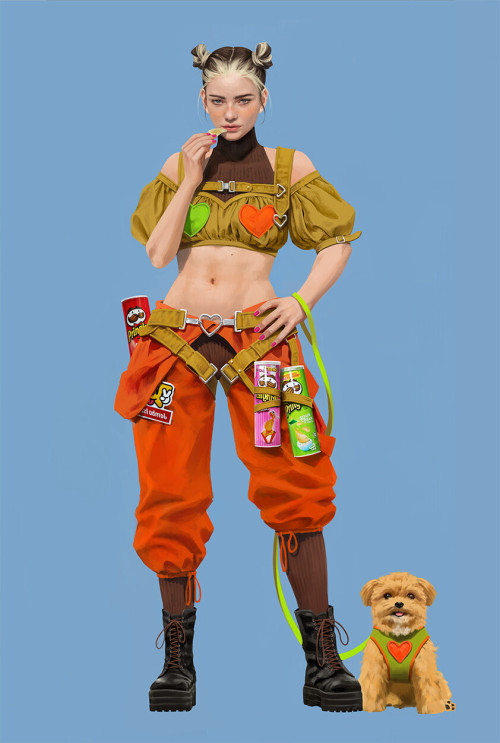 Pringles Yujin kimwww.artstation.com/artwork/8eeX3E 