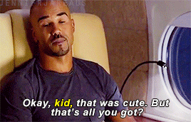 jennifrjareaus:  Morgan calling Reid ‘kid’ 