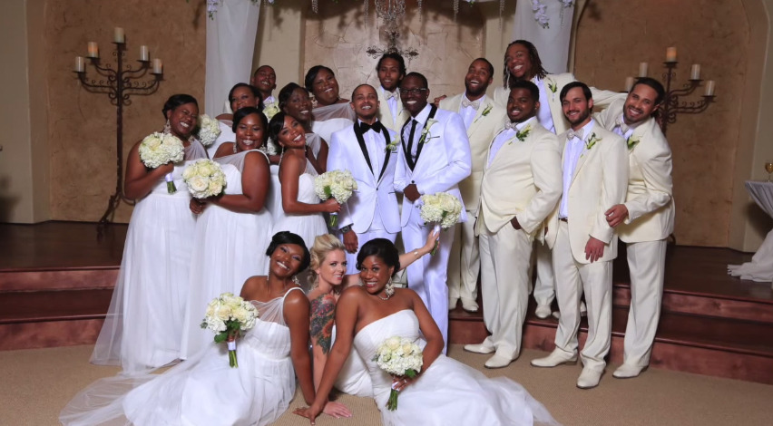 cyberhellheaux: 11.1.14  Cory &amp; Tavion’s Wedding 