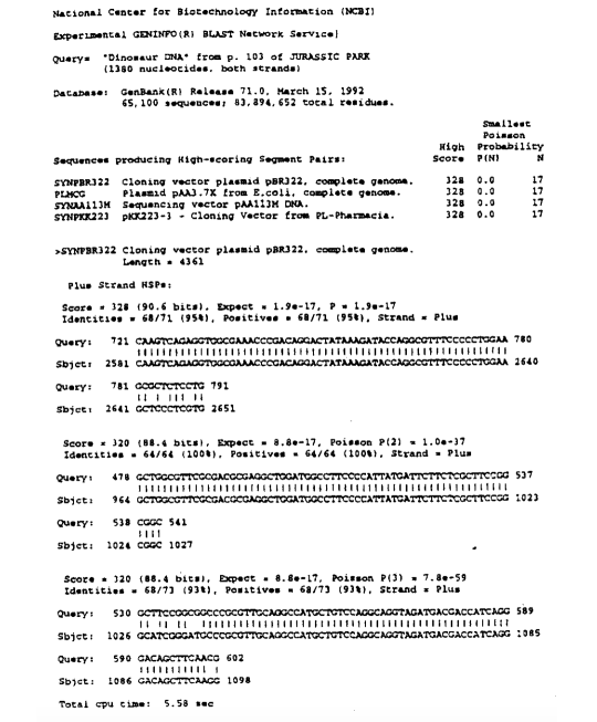 Реферат: Cloning And Jurrasic Park Essay Research Paper