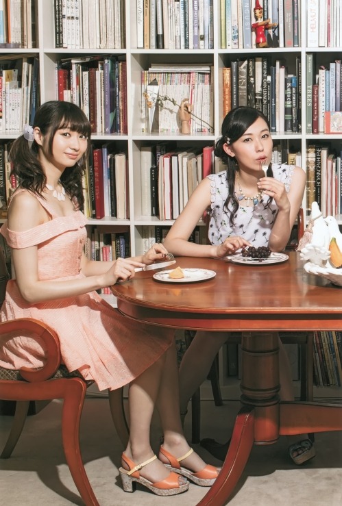 animage:  戸松遥、寿美菜子