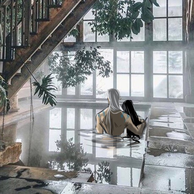 Inuparents hot springs