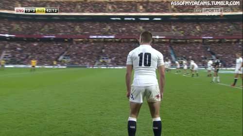 assofmydreams:England rugby player George Ford. I love the way he really sticks his ass out when tak