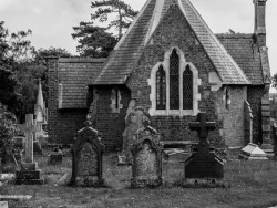 reynard1884:  The Cemetery Chapel built in