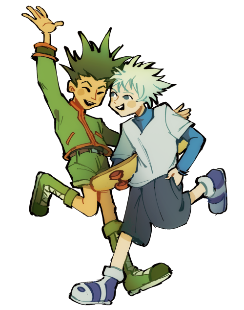 was convinced to watch hxh recently
