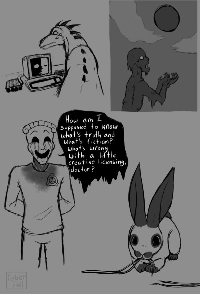 SCP-682 and SCP-079 by oldmanandcan on Tumblr : r/SCP