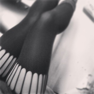 My favorite bit of Black milk atm! #blackmilk #blackmilkclothing #legs #sharkie #suspenderhosiery #b