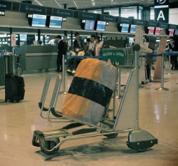[写真] サーモン、マグロ、エビ、タマゴ…　スーツケースが回転寿司に!?(Excite