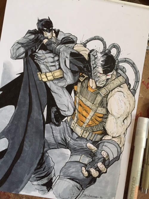 Batman vs bane commission for lscc