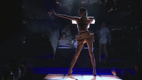 hausoftrang:  Karlie Kloss “Voguing” at Jean Paul Gaultier SS 2014 