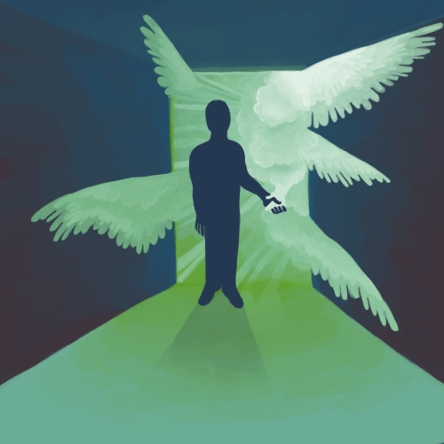 Returning To An Empty Apartment With A Grocery Store Guardian Angel