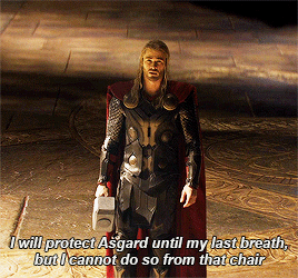 asgardodinsons: thor + his goodness The strongest Avenger with the kindest heart.