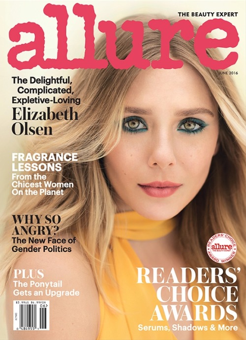 Elizabeth Olsen by Tom Craig for Allure, June 2016 