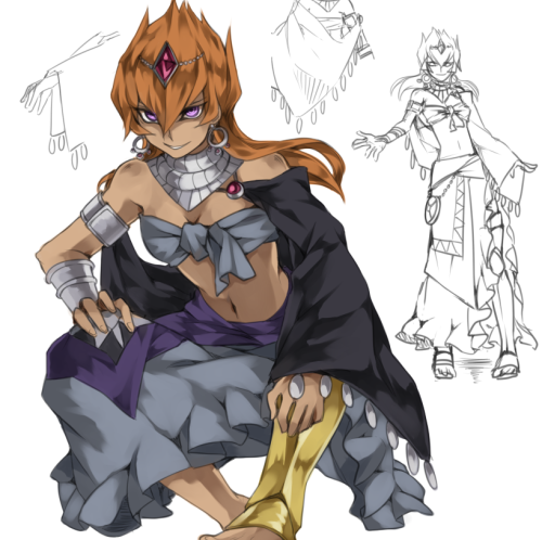 aatsuyactic: I’m really happy with miza’s design but not how I drew it oh well