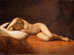 cg54kck:  Constantin Hansen (Danish, 1804 -1880) Resting Model, 1839 