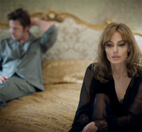 celebritiesandmovies: Angelina Jolie and Brad Pitt ‘By The Sea’