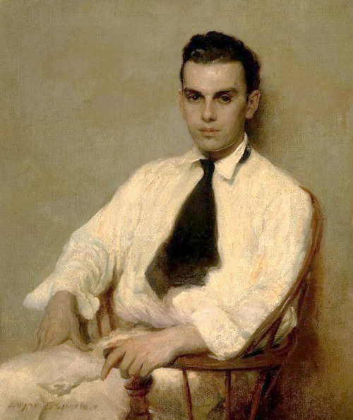 antonio-m:‘Portrait of Clarence J. McCarthy’, c.1907. by Eugene Edward Speicher (1883-1962). American realist painter.