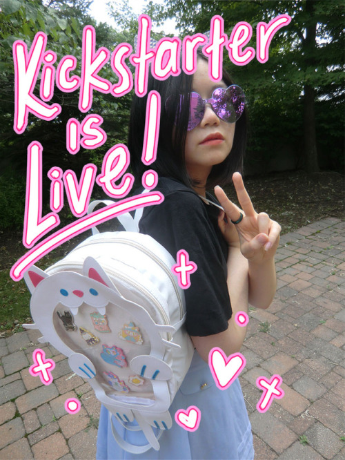 Cat Bag Ita Bag Kickstarter was launched yesterday!! Check it out!!www.kickstarter.com/proje